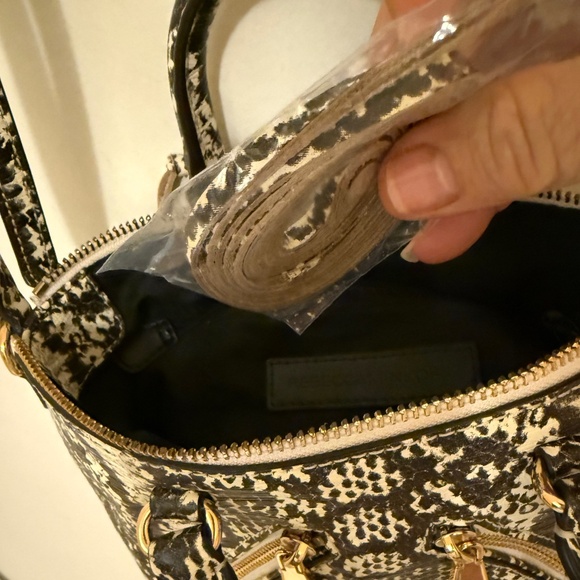 NWOT, REBECCA MINKOFF SNAKESKIN TINY BAG - Picture 9 of 10